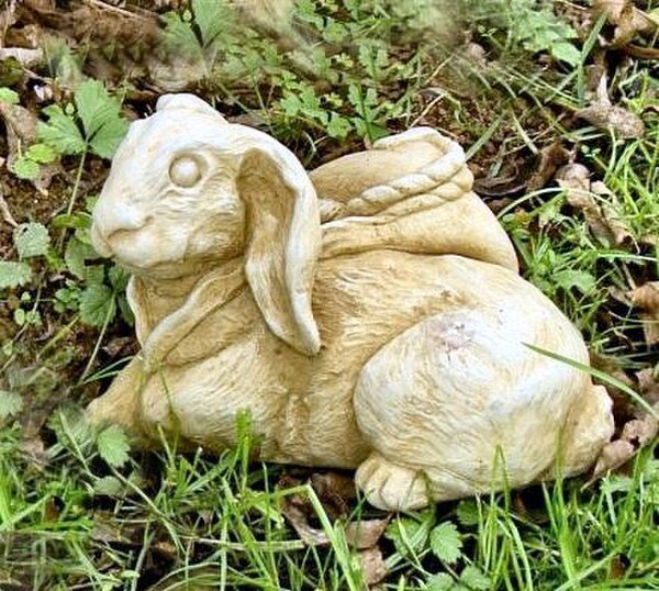 Wildlife Rabbit Statue - Storybook Garden Bunny Statue the Traveler